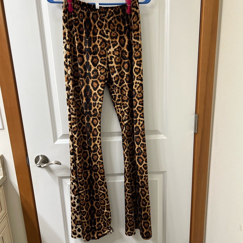 Velvet Cheetah Print pants